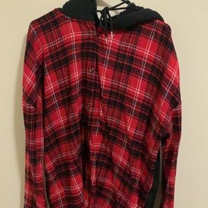 Girls plaid sweater